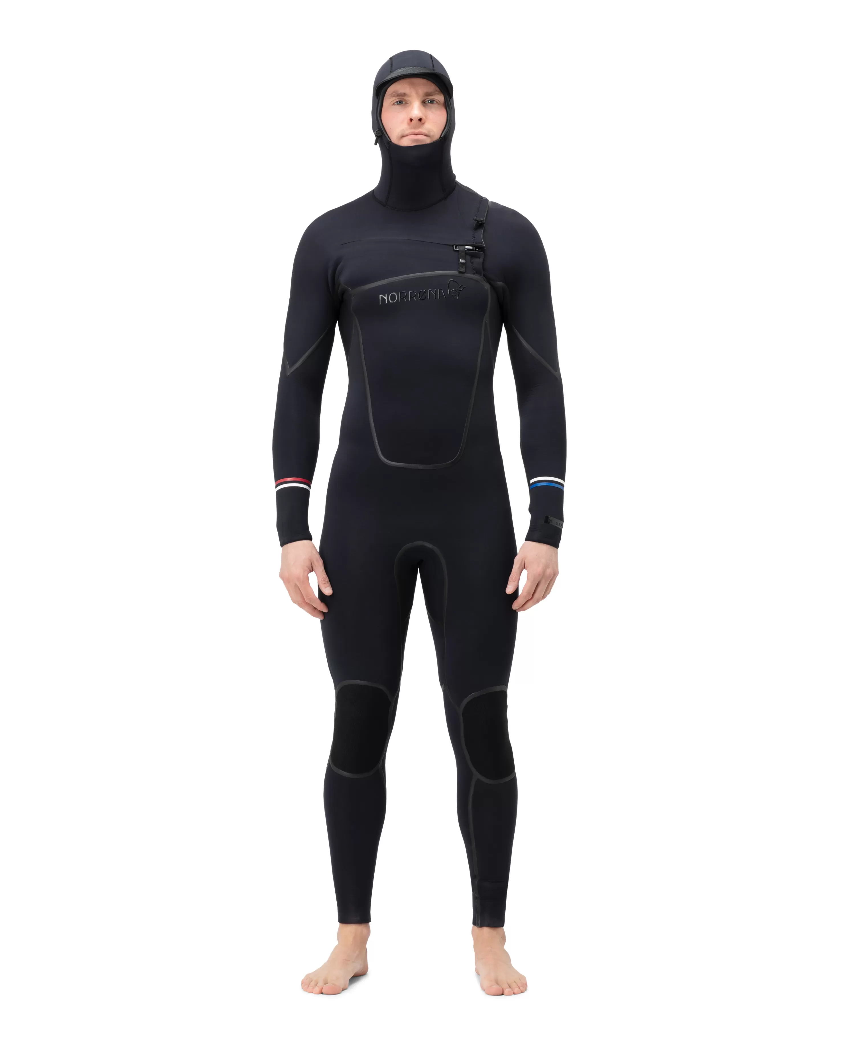 Unstad 5.5/5/4 Hooded Wetsuit M's>Norrøna Hot